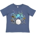 thumbnail image 3 of Inktastic Cute Blue Octopus Drumming Boys or Girls Toddler T-Shirt, 3 of 5