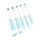 thumbnail image 4 of Juego de 5 brochas de maquillaje con cuentas para corrector profesional y contorno DIY Azul, 4 of 9