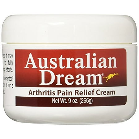 Arthritis Pain Relief Cream 9 Oz by Australian Dream - No Odor or Greasy