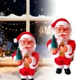 thumbnail image 1 of 1pc Christmas Light Up Santa Indoor Decorative Figurine, 1 of 8
