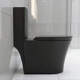 thumbnail image 7 of Matte Black Elongated One Piece Toilet Dual Flush 1.1/1.6 GPF Water Saving Map 1000g,Matte Black, 7 of 7