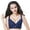 Blue, variant on 2PCS Women Bra Adjustable Strap Solid Color Lace Floral Embroidery Plus Size Maximum Comfort Shockproof Push-up Anti-snagging Wireless Yoga Daily Bra,Apricot,42E