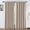 Nature, variant on TURKIO 2 Panels 100% Blackout Linen Curtains for Living Room,Sun-Reflective Thermal Insulated Rod Pocket Curtains,52x84 inch,Nature