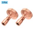 thumbnail image 3 of Unique Bargains Lamp Turn Switch Knob On/Off Replacement Twist Knobs for Lamp Socket, Rose Gold 3 Pack, 3 of 6