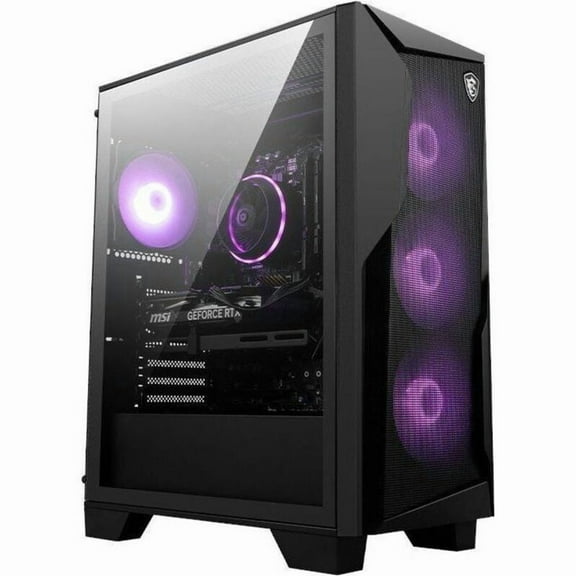 MSI Codex R2 14th Codex R2 B14NVL5-447US Gaming Desktop Computer, Intel Core i5 14th Gen i5-14400F, 16 GB, 1 TB SSD, Black