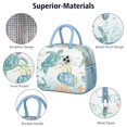 thumbnail image 4 of Lunch Bag Lunch Box for Women Reusable Insulated Lunch Bags,Water-Resistant Sea Turtle Cooler Lunch Tote Bag, Large Capacity for Work Travel Picnic, 4 of 6