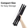 thumbnail image 2 of Mistaha 160cm Reverse Folding Leg Light Stand Tripod Adjustable Height Four Sections Heavy Duty Aluminum, 2 of 8
