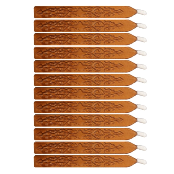 Naiovety Sello de patrón de flecha de cera de sellado de 12 piezas para regalo de decoración de cumpleaños fácil de usar y limpio con metal Type2 NO2