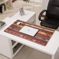 thumbnail image 3 of Long Mouse Pads for Desk,Boho Red Multicolored Ethnic Pattern Desk Mats on Top Of Desks, Desk Mouse Pad Extra Large with 3mm Non-Slip Base and Stitched Edge for Gaming,Office,Work,Home 31.5"x15.7", 3 of 6
