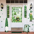 thumbnail image 5 of Happy St Patricks Day Gnome House Flag 28x40 Inch Double Sided Outside Burlap Green Shamrock Clover Gold Coin Large Outdoor Yard Flags Porch Home Farmhouse Decoration, 5 of 6