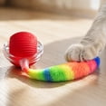 thumbnail image 5 of Interactive Cat Toys Yellow Automatic Rolling Ball for Indoor Cats Single Pack, 5 of 9