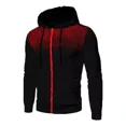 thumbnail image 4 of Sudadera Hoodie Con Cierre Y Gorro Moda Slim Fit, 4 of 6