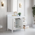 thumbnail image 5 of Vanity Art 36" Single Sink Bathroom Vanity Cabinet with Ceramic Countertop, 5 of 11