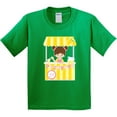 thumbnail image 3 of Inktastic Girl with a Lemonade Stand Youth T-Shirt, 3 of 5