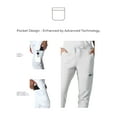 thumbnail image 6 of Members Only Valencia Jogger Scrub Pants for Women - White - Medium, 6 of 7