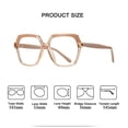 thumbnail image 2 of Women Men Anti-Blue Light Glasses TR90 Eyeglasses Frame Personalized Glasses, 2 of 3
