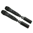 thumbnail image 5 of professional uhf dual microphone system, 2-channels handheld for indoor home outdoor ktv party speakers, 5 of 8