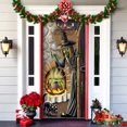 thumbnail image 1 of Cortina de puerta de decoración de Feliz Navidad, adorno colgante de dibujos animados de Papá Noel, muñeco de nieve, Reno para el hogar, fiesta de ensueño, entrada de Navidad, 1 of 5