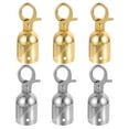 thumbnail image 5 of EXHUMKY Handrail Rope Hooks Gold Stanchions Theaters 6Pcs 3*1.1*1.1In, 5 of 5