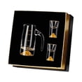 thumbnail image 3 of Juego de vasos de papel de aluminio dorado para regalo, juego de vasos de garrafa, dispensador de vino, vasos de papel de aluminio dorado, vajilla de perfecl Dispensador de vino, 3 of 8