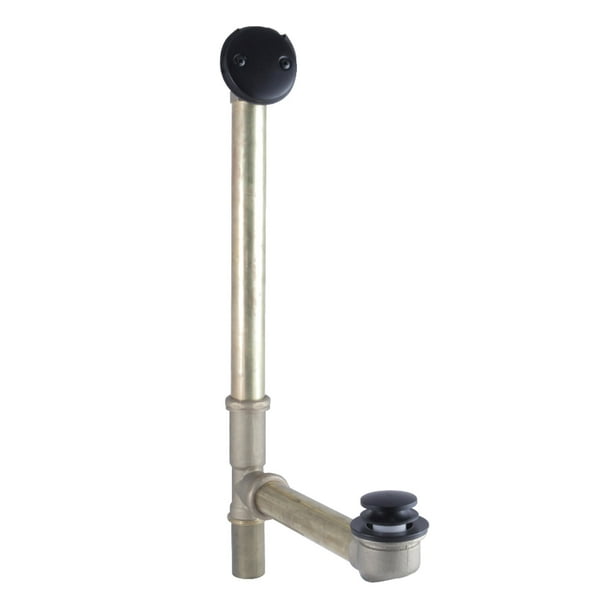 Kingston Brass Bathtub Waste Leg Tub Drain With Overflow Walmart Com Walmart Com
