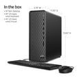 thumbnail image 5 of HP Slim Desktop, Intel Celeron J4025, 16GB RAM,1TB SSD, Dark Black, Windows 11 Pro, S01-aF2003w, 5 of 6