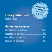 (4 pack) Bil-Jac VetDogs Veteran's K-9 Corps Training Treat for Dogs, Peanut Butter Flavor, 4 oz.