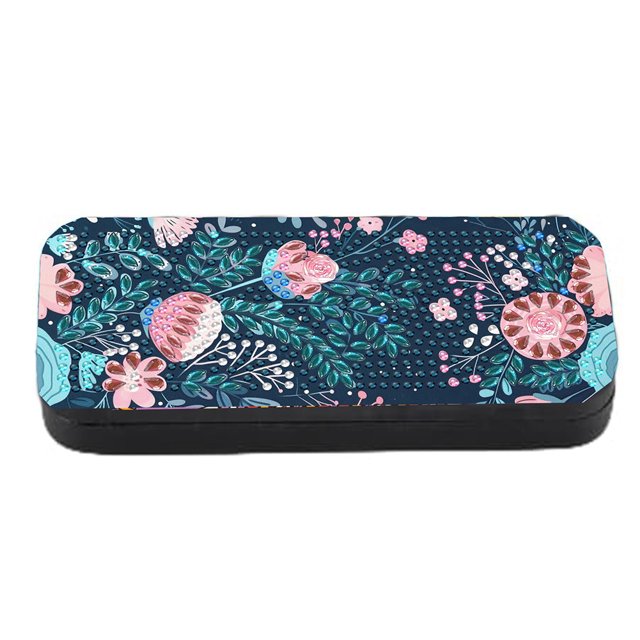 Estuche Almacenamiento para Gafas Con Pintura Diamantes Gato Hombres Y Mujeres