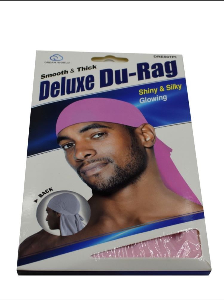 Set of 4 BROWN Smooth & Thick Shiny & Silky Deluxe Du Rag Durag annie 