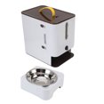thumbnail image 4 of Distributeur de Nourriture pour Animaux, Récipient Multifonctionnel pour Nourriture Sèche avec Bol pour Chat, Récipient de Stockage de Nourriture pour Intérieur Extérieur, 4 of 7