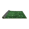 thumbnail image 2 of Ahgly Company Indoor Round Persian Emerald Green Traditional Area Rugs, 3' Round, 2 of 4
