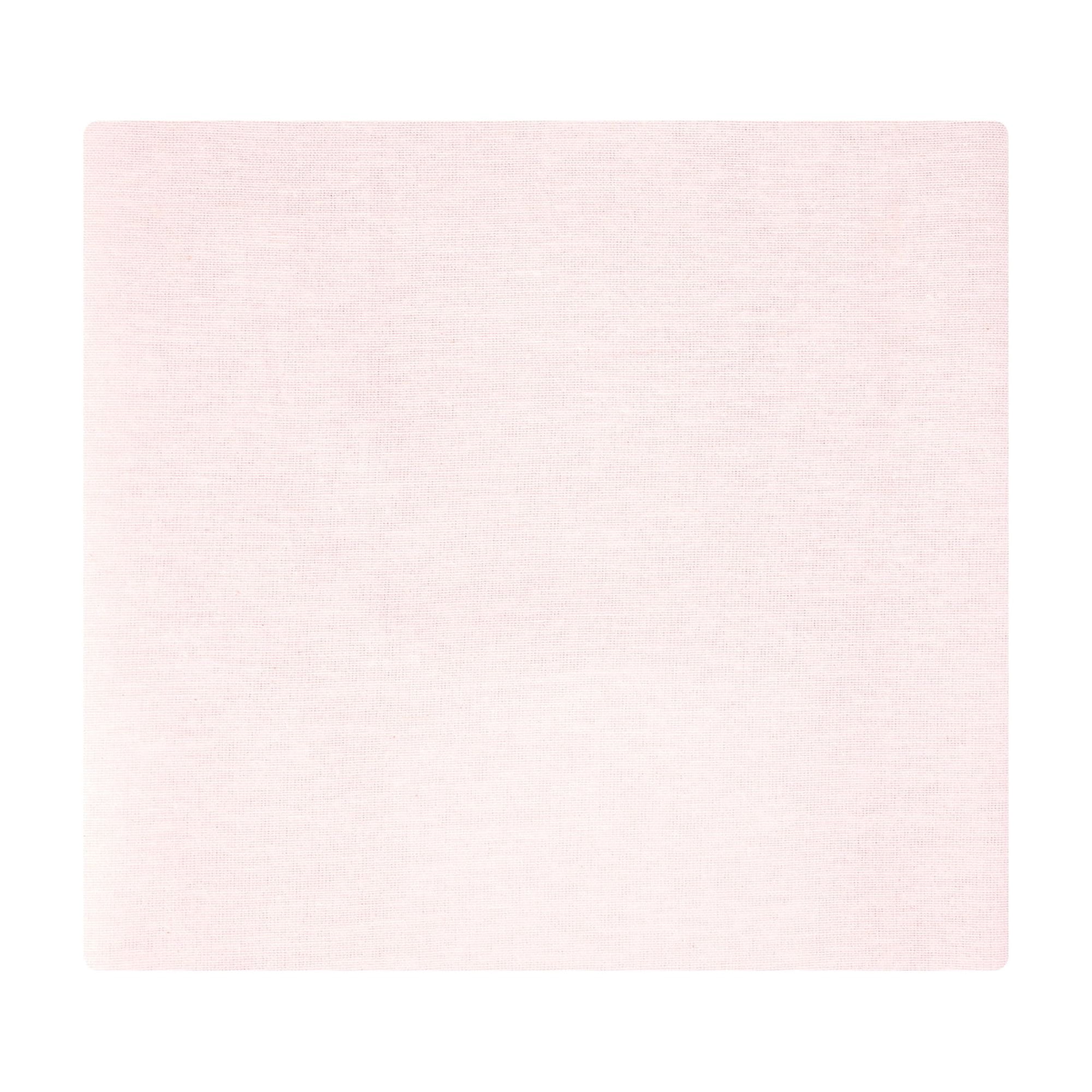 Hudson Baby Unisex Baby Cotton Poly Flannel Receiving Blankets Bundle, Outline Floral Soft Pink, One Size