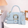 thumbnail image 4 of Stylago Mini Satchel Purses with Pouch Womens Fashion Leather Crossbody Shoulder Bags Ladies Shopping Phone Tote Bag Blue, 4 of 6