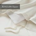 thumbnail image 3 of 8 PCS Queen Embroidery Oversized Duvet Style Comforter Set Black/White, 3 of 10