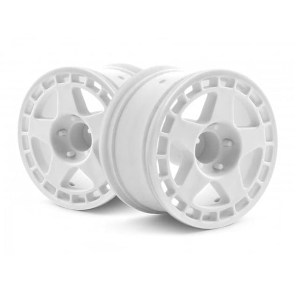 HPI Racing HPI160207 31 & 12 mm Fifteen52 Turbomac Offset, White - 2 Piece