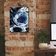 thumbnail image 5 of Epic Graffiti 'Peony Blue Petals 1' by Ashley Aldridge Giclee Canvas Wall Art, 12"x16", 5 of 8