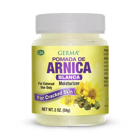 Germa Arnica Ointment, Pain Relief/Pomada de Arnica, Alivio de Dolor - White 2oz