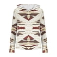 thumbnail image 5 of TaTaai Womens Casual Long Sleeve Hoodie Retro Floral Print Pullover Loose Fit Vintage Style Tunic Top for Daily Wear Gift, 5 of 5