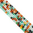 thumbnail image 2 of Natural Agate Round Bead Strands Dyed 3mm Hole: 0.8mm 126pcs/strand 15 inch, 2 of 5