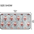 thumbnail image 3 of GZHJMY Christmas Santa Claus Kitchen Rug Non-Slip Kitchen Floor Mat Anti Fatigue Standing Mat for Sink Kitchen Bathroom, 39 x 20 Inch, 3 of 7