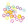 thumbnail image 3 of 30x Stitch Marker Ring Flower Mixed Color Needles Tip for DIY Handmade Craft, 3 of 9