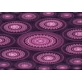 thumbnail image 1 of Ahgly Company Machine Washable Indoor Rectangle Transitional Orchid Purple Area Rugs, 3' x 5', 1 of 7