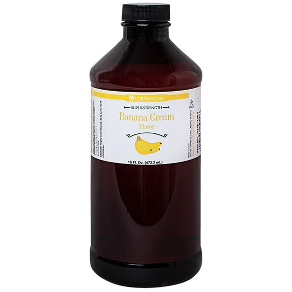 LorAnn Oils 16 oz. Banana Cream Super Strength Flavor