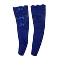 thumbnail image 4 of WTXUE Socks for Women, Women's Summer Breathable Stockings Lace Bow Cute Stockings Women's Socks, Navy, 4 of 5