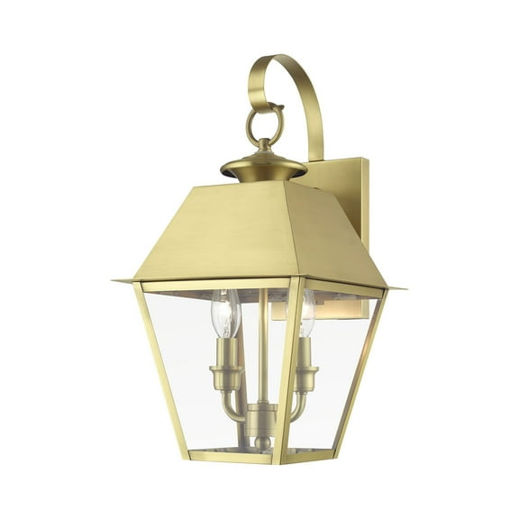 Livex Lighting - Wentworth - 2 Light Medium Outdoor Wall Lantern In Classic