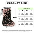 thumbnail image 6 of COEQINE Cherry Blossom Leg Cast Cover Cast Sleeve for Foot Leg Protector Elastic Cast Socks Cover Cast Decorative Leg Plaster Cover Outdoor Cover for Women Girls Medium, 6 of 7