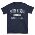 thumbnail image 1 of South Renovo Pennsylvania Classic Established Men's Cotton T-Shirt, 1 of 1