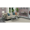 thumbnail image 3 of Convenience Concepts SoHo Glass End Table with Shelf, Gray Faux Marble/Glass, 3 of 7