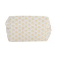 thumbnail image 1 of Organizador de bolsa de tocador rectangular octagonal ligera de 1 pieza para viaje blanco amarillo de poliéster, 1 of 5