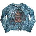 thumbnail image 3 of David Bowie Women's Long Sleeve T-Shirt: Live & Well (Mesh) (X-Large), 3 of 3